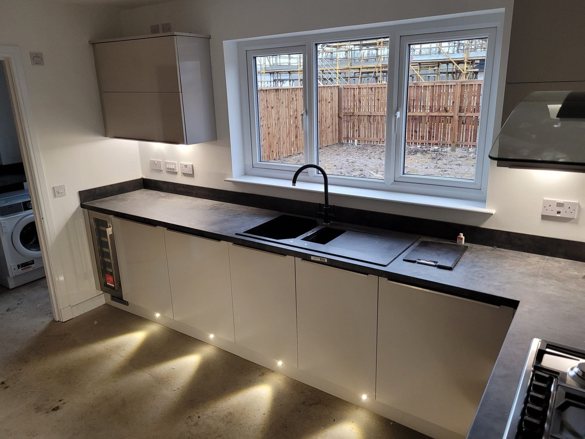 a kitchen installation in Bishopton